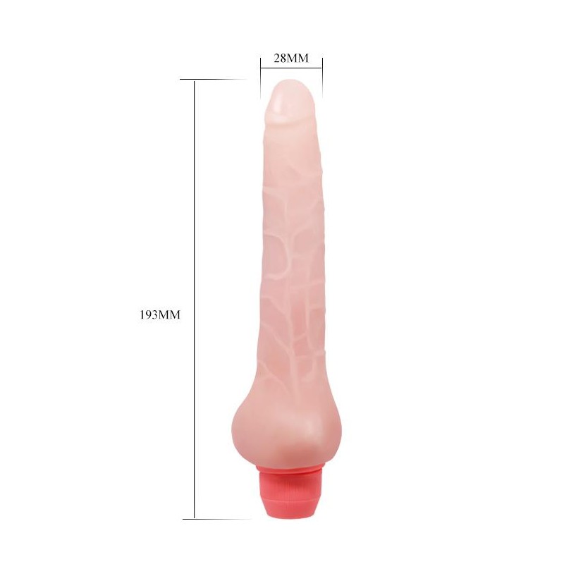 Zginany wibrator penis realistyczny naturalny 19cm